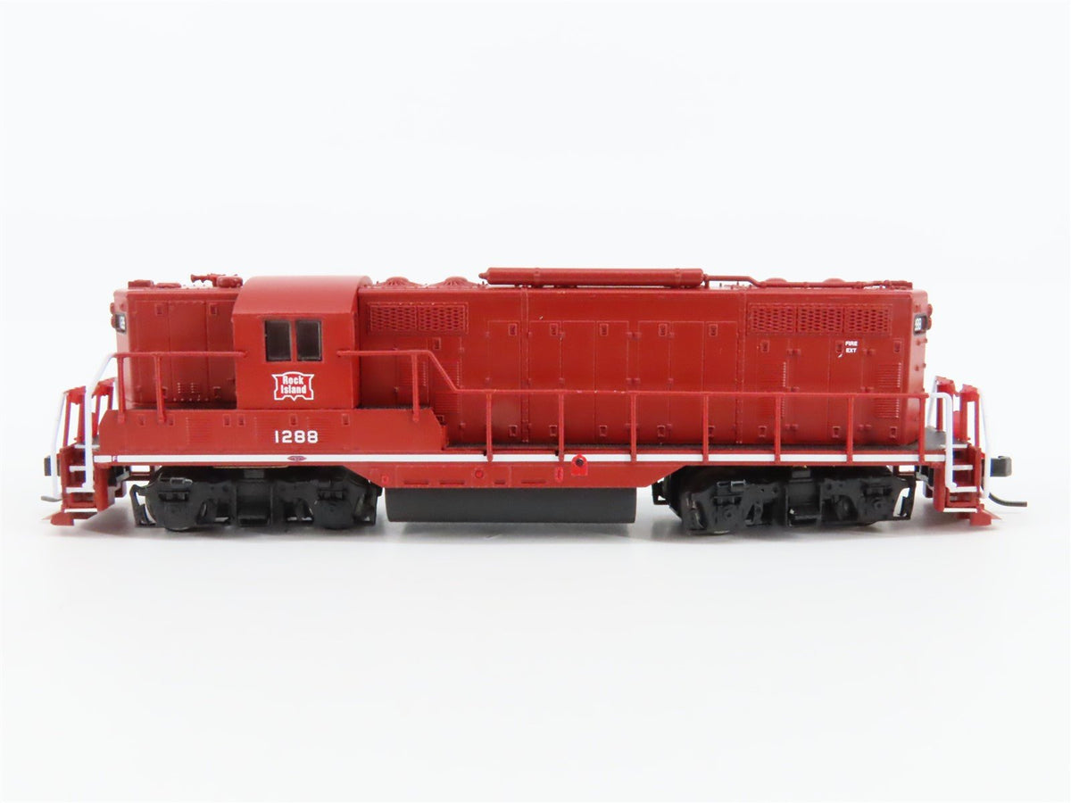 N Scale Atlas RI Rock Island EMD GP7TT Diesel Locomotive #1288