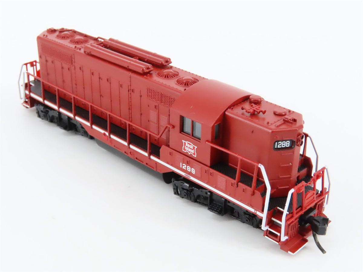 N Scale Atlas RI Rock Island EMD GP7TT Diesel Locomotive #1288