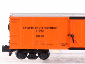 S Scale American Flyer 6-48808 PFE Pacific Fruit Express Reefer Car #30000