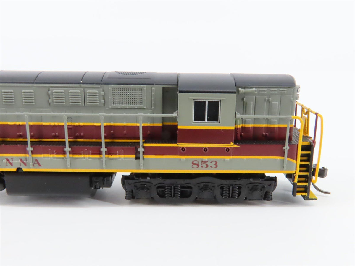 N Scale Atlas DL&amp;W Lackawanna FM Trainmaster Diesel Locomotive #853 w/ DCC