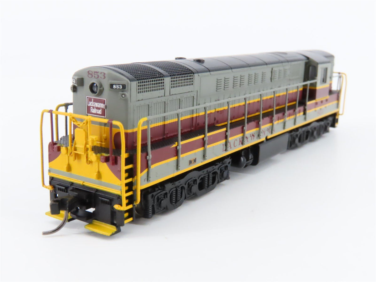 N Scale Atlas DL&amp;W Lackawanna FM Trainmaster Diesel Locomotive #853 w/ DCC