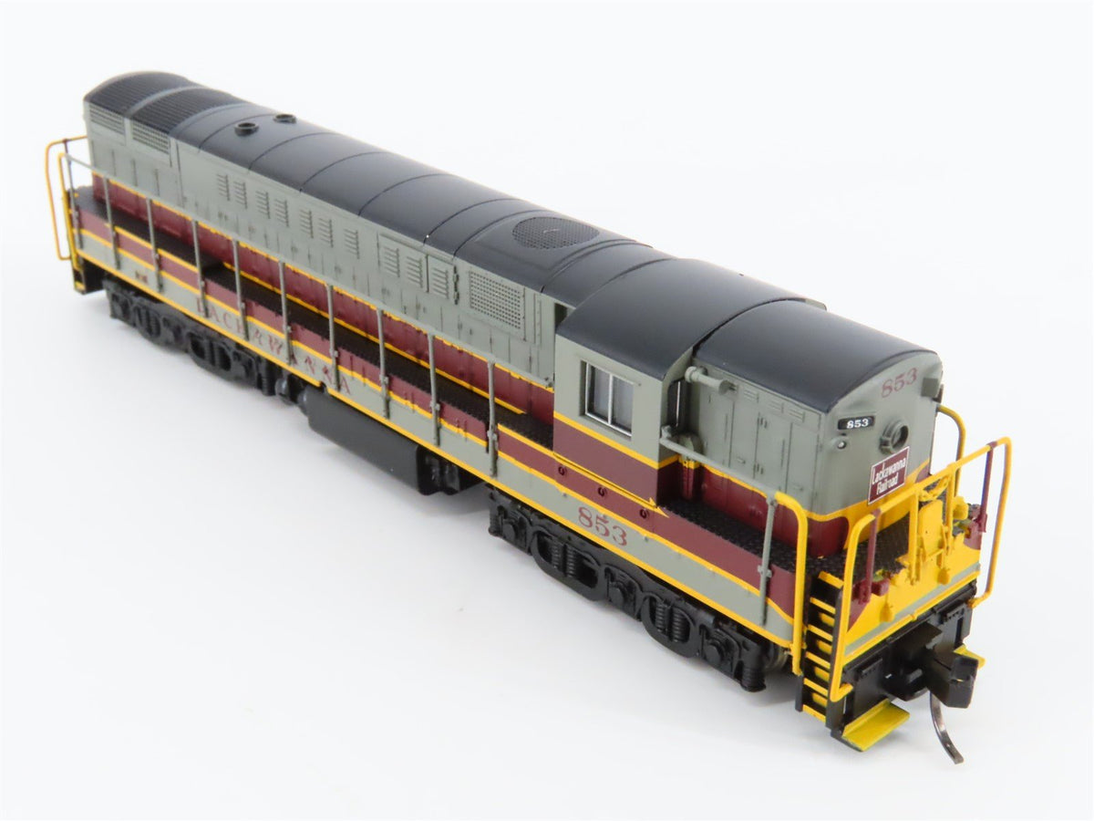 N Scale Atlas DL&amp;W Lackawanna FM Trainmaster Diesel Locomotive #853 w/ DCC