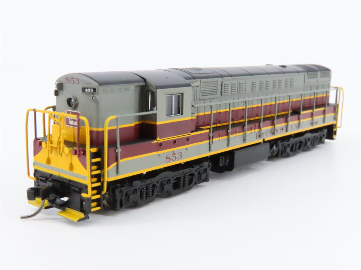 N Scale Atlas DL&amp;W Lackawanna FM Trainmaster Diesel Locomotive #853 w/ DCC