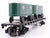 S Scale American Flyer 6-48539 REA Railway Express Flatcar #2 w/Trailers