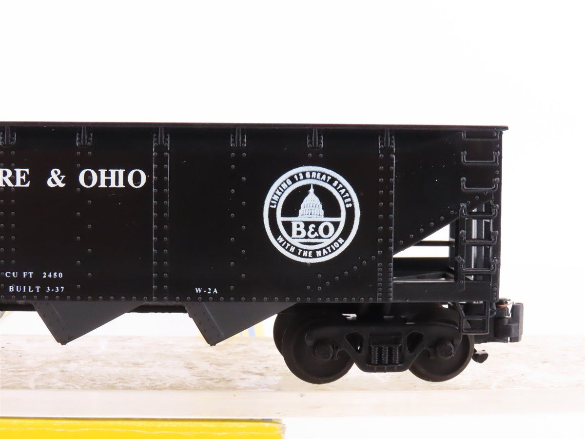 S Scale American Models 3401 B&amp;O Baltimore &amp; Ohio Railroad 4-Bay Hopper #532173