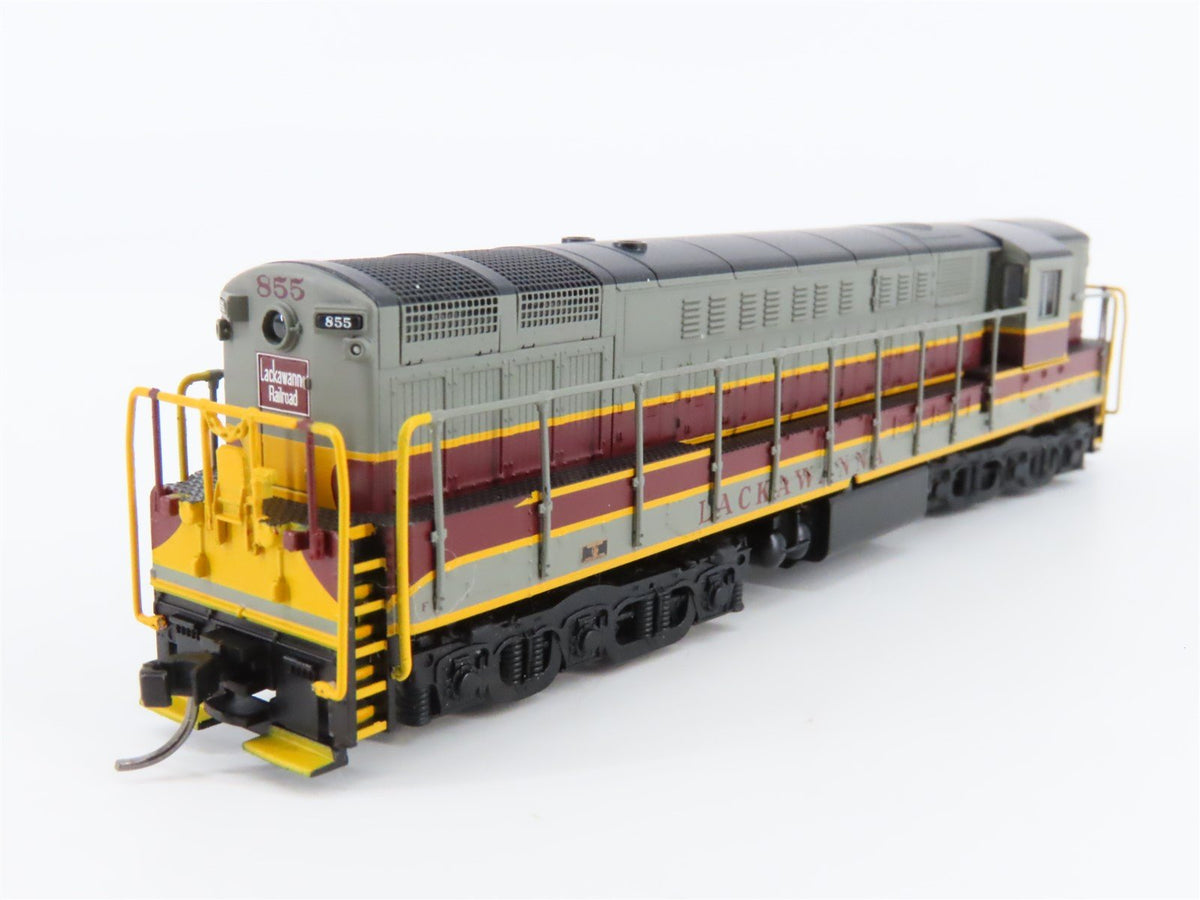 N Scale Atlas DL&amp;W Lackawanna FM Trainmaster Diesel Locomotive #855 w/ DCC