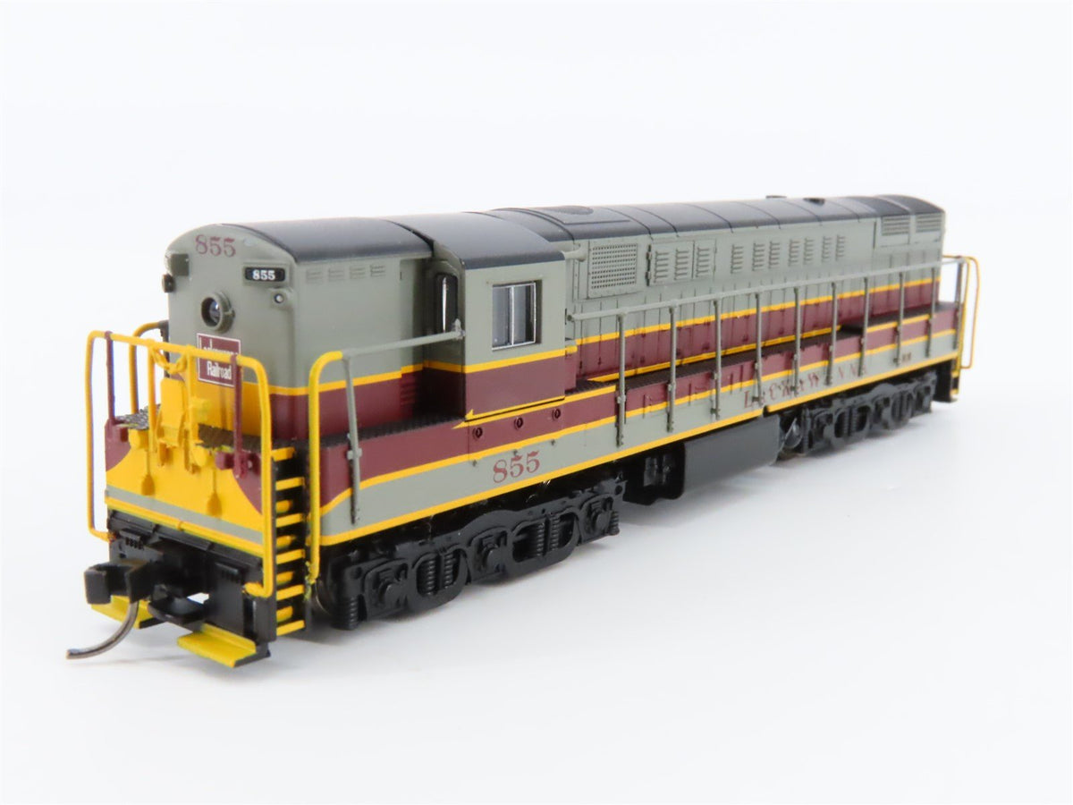 N Scale Atlas DL&amp;W Lackawanna FM Trainmaster Diesel Locomotive #855 w/ DCC