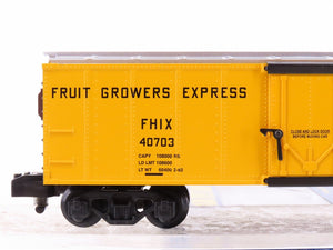 S Scale American Flyer 6-48814 FHIX Fruit Growers Express Reefer Car #40703