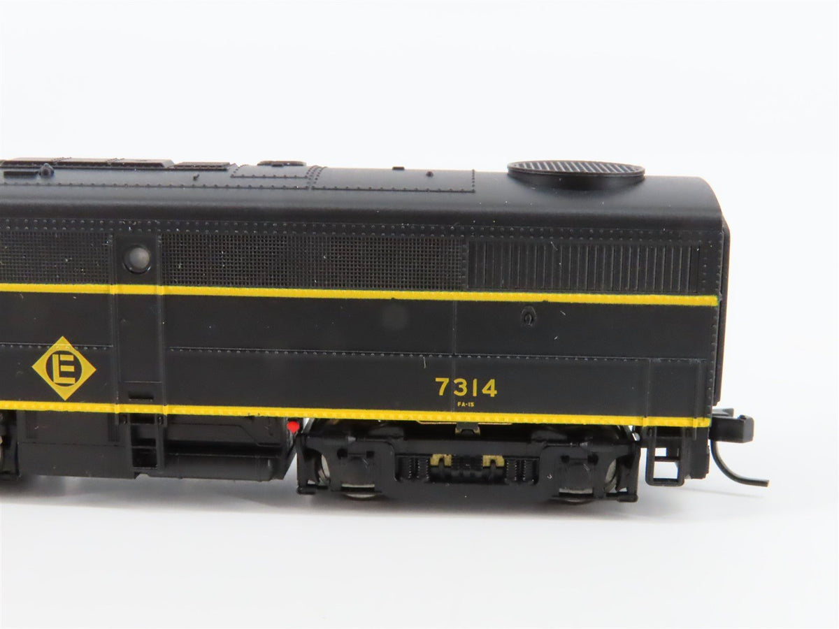 N Scale Life-Like EL Erie Lackawanna ALCO PA Diesel Locomotive #7314