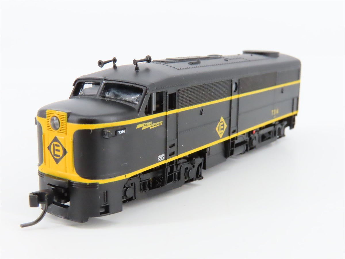 N Scale Life-Like EL Erie Lackawanna ALCO PA Diesel Locomotive #7314