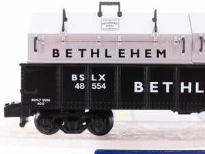 S Scale American Flyer 6-48554 BSLX Bethlehem Gondola Car #48554 w/Coil Covers