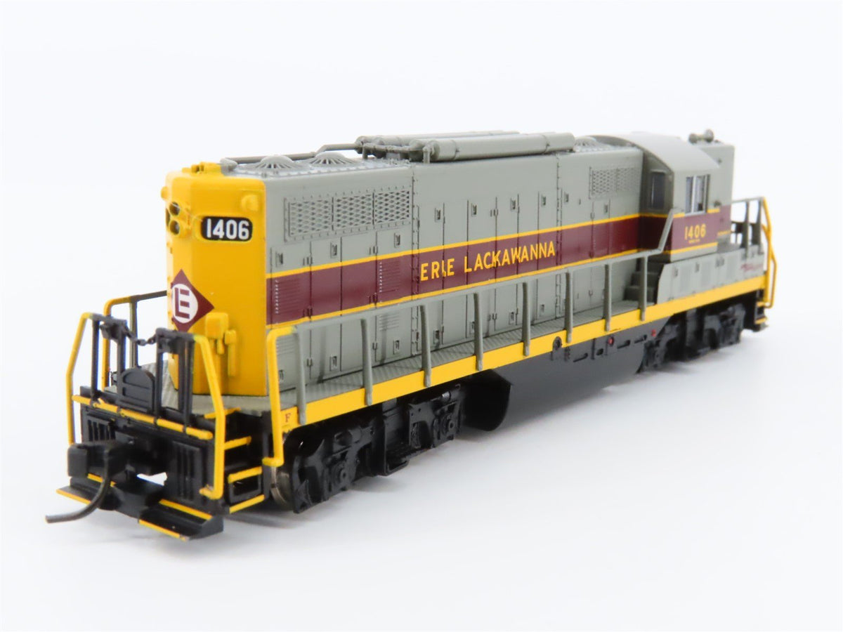 N Scale Atlas EL Erie Lackawanna EMD GP7TT Diesel Locomotive #1406 - DCC ONLY