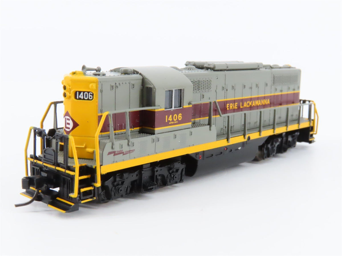 N Scale Atlas EL Erie Lackawanna EMD GP7TT Diesel Locomotive #1406 - DCC ONLY