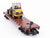 S Scale American Flyer 6-48528 CR Conrail Flatcar #716194 w/ CAT Bulldozer