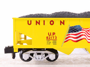 S Scale American Flyer 6-48633 UP Union Pacific Open Hopper Car #82173