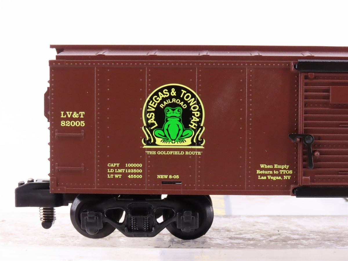 S Scale American Flyer 6-48241 Las Vegas &amp; Tonopah TTOS 2005 Boxcar #82005