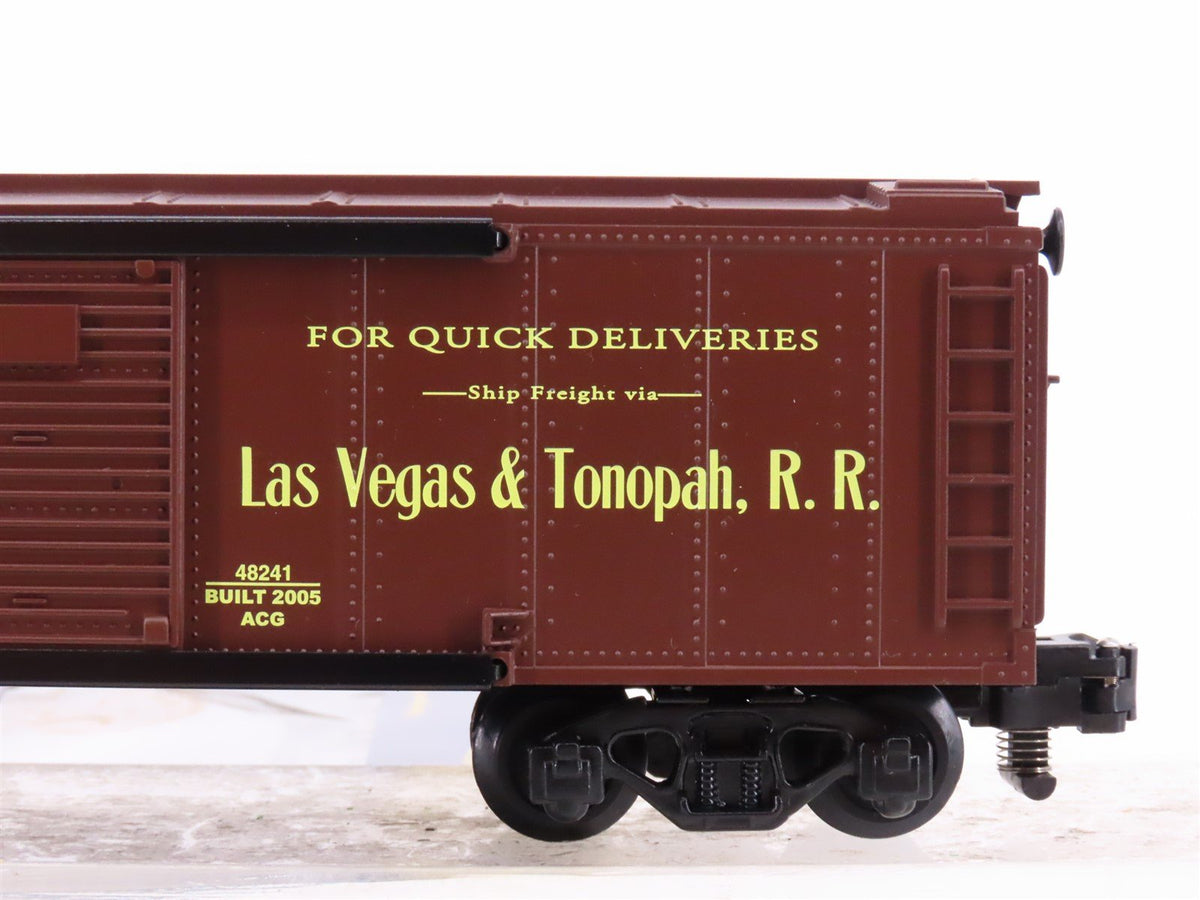 S Scale American Flyer 6-48241 Las Vegas &amp; Tonopah TTOS 2005 Boxcar #82005