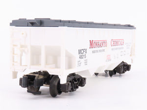 S Scale American Flyer 6-48215 MCFX Monsanto Chemicals 3-Bay Hopper #48215