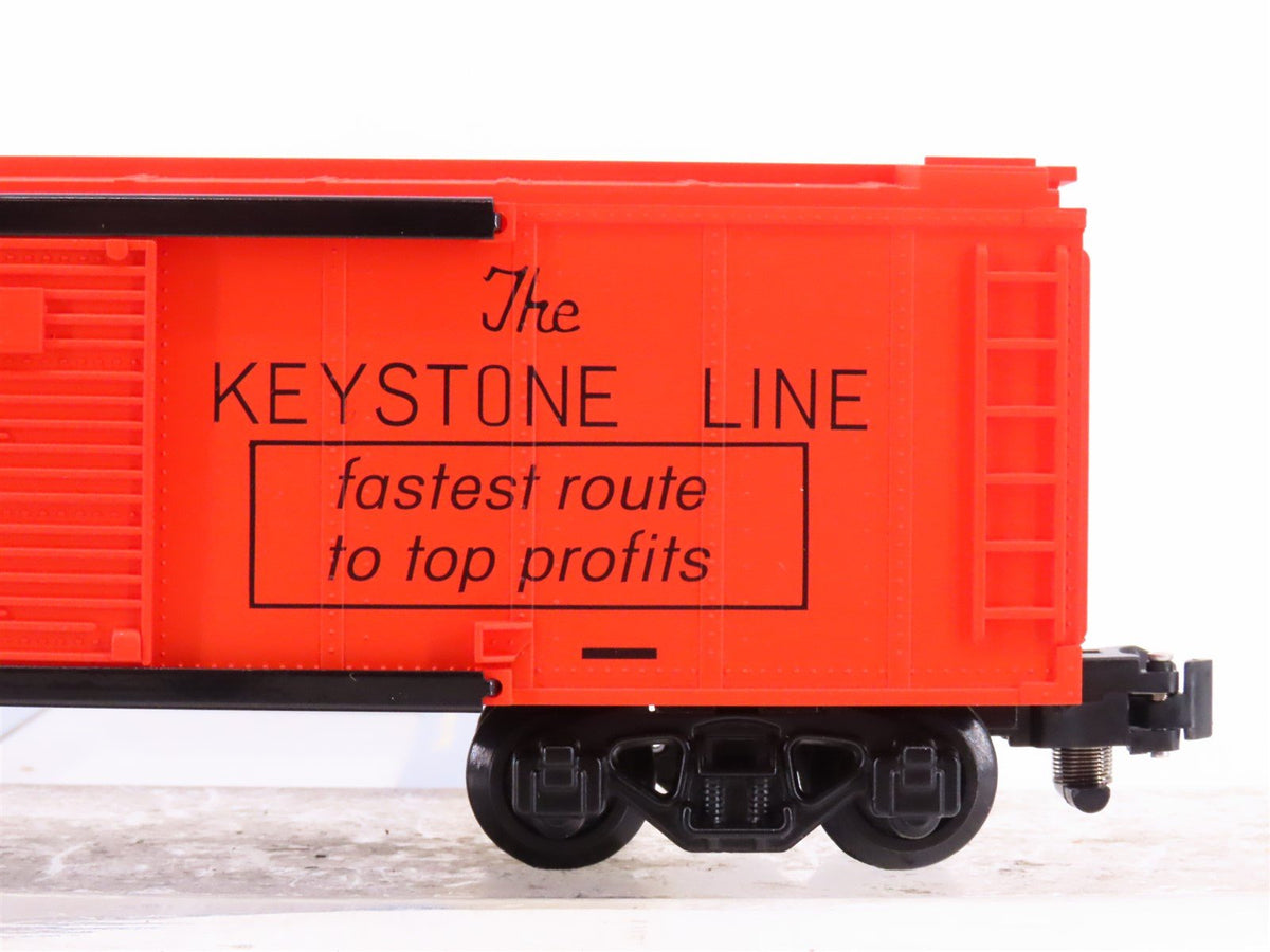 S Scale American Flyer 6-48393 Keystone Camera Boxcar &quot;The Keystone Line&quot;