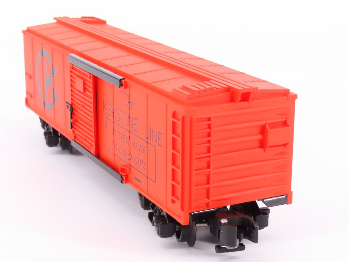 S Scale American Flyer 6-48393 Keystone Camera Boxcar &quot;The Keystone Line&quot;