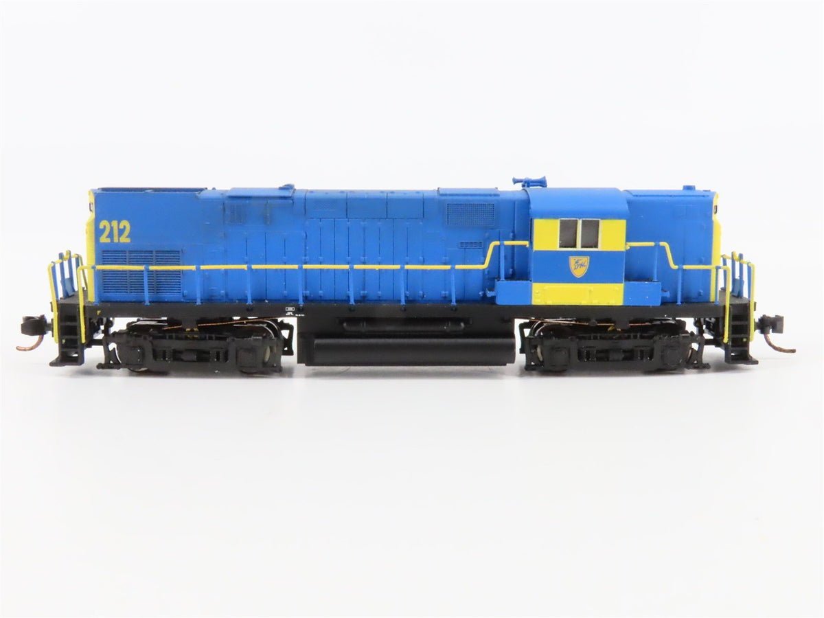 N Scale Atlas D&amp;H Delaware &amp; Hudson C420 Diesel #212 w/ DCC - Custom Weathered