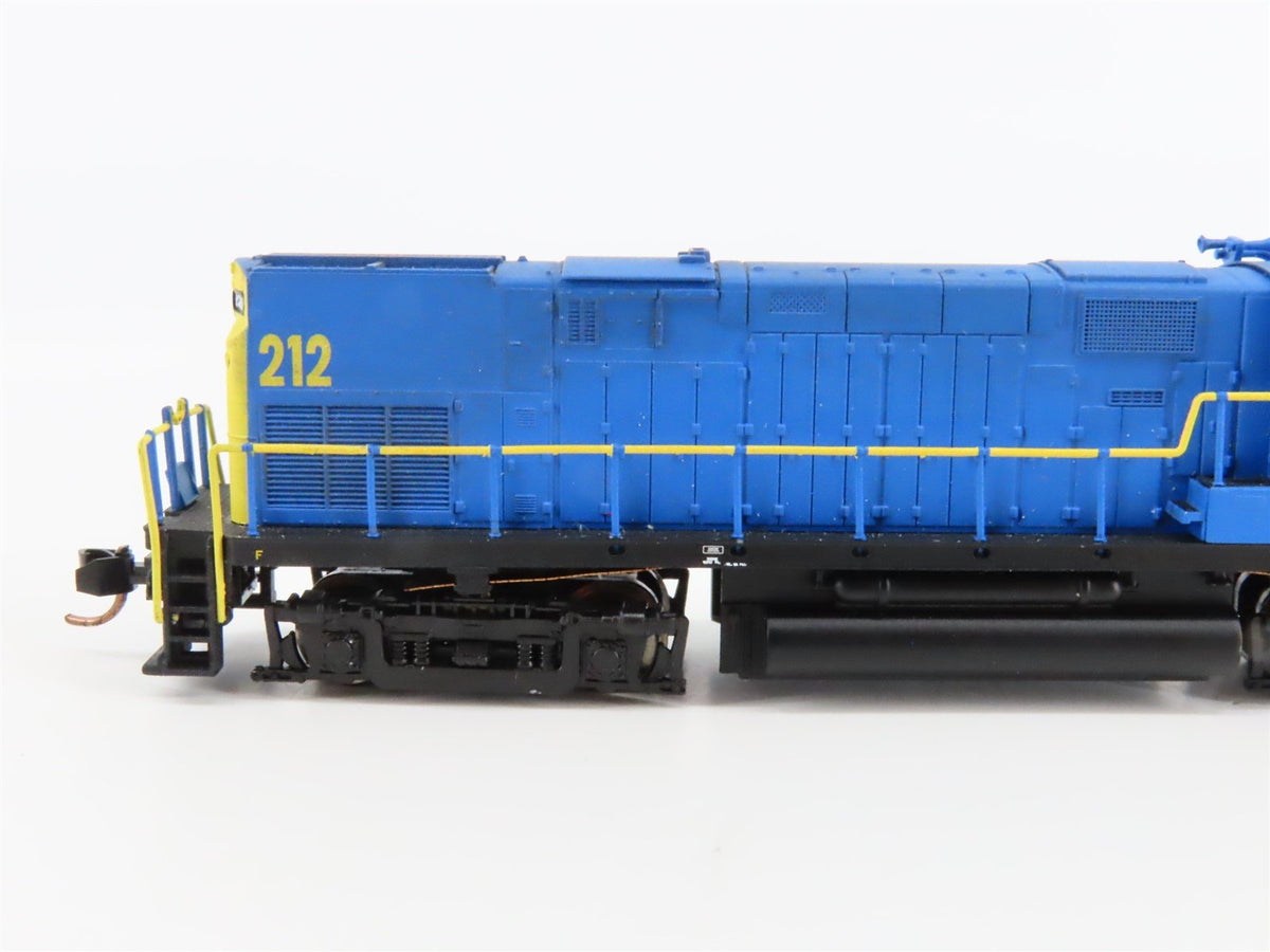 N Scale Atlas D&amp;H Delaware &amp; Hudson C420 Diesel #212 w/ DCC - Custom Weathered