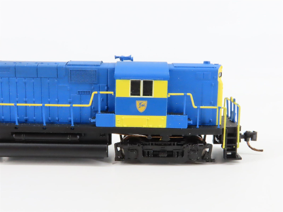 N Scale Atlas D&amp;H Delaware &amp; Hudson C420 Diesel #212 w/ DCC - Custom Weathered