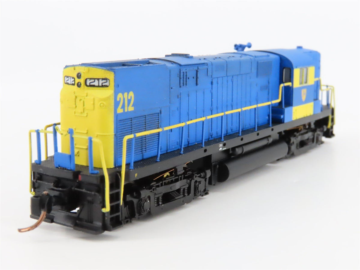 N Scale Atlas D&amp;H Delaware &amp; Hudson C420 Diesel #212 w/ DCC - Custom Weathered