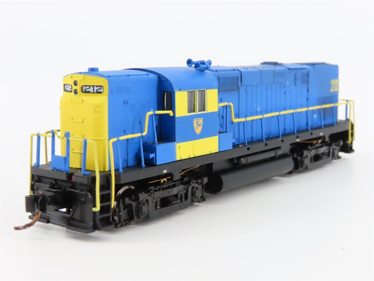 N Scale Atlas D&amp;H Delaware &amp; Hudson C420 Diesel #212 w/ DCC - Custom Weathered