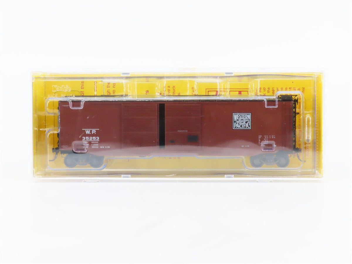 HO Scale Kadee 6507 WP Western Pacific 50&#39; Double Door Box Car #35253 - Sealed