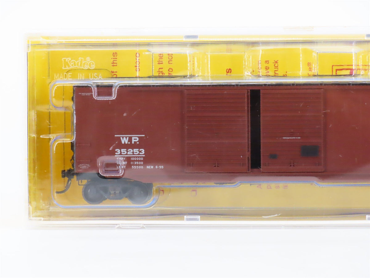 HO Scale Kadee 6507 WP Western Pacific 50&#39; Double Door Box Car #35253 - Sealed