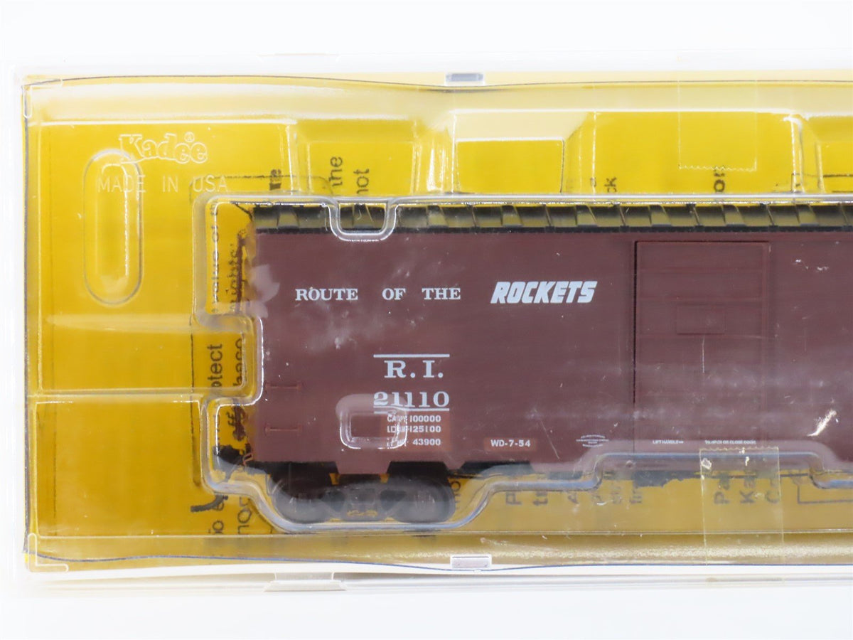 HO Scale Kadee 4020 RI Rock Island Railroad 40&#39; Box Car #21110 - Sealed