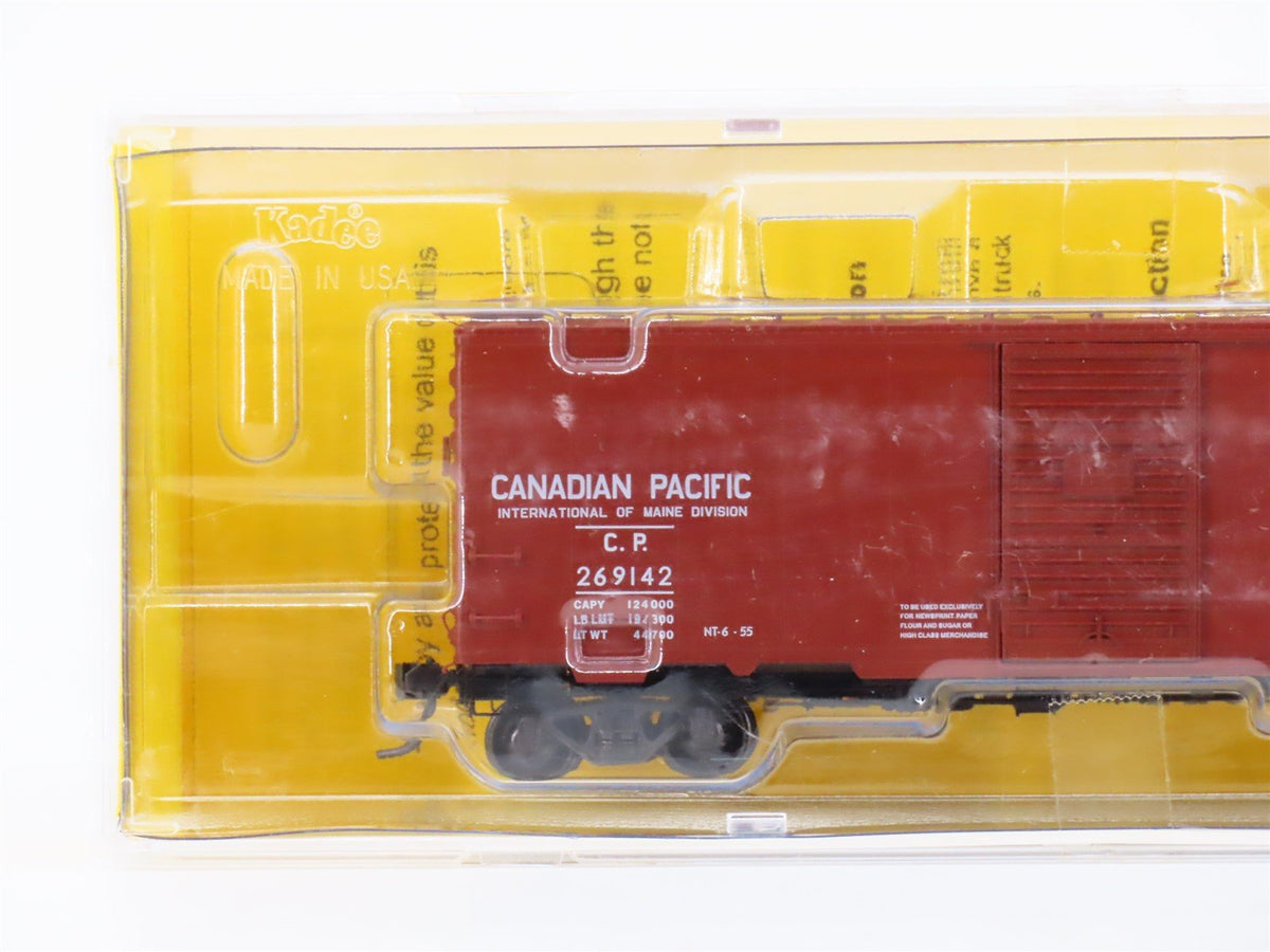 HO Scale Kadee 4006 CP Canadian Pacific Railroad 40&#39; Box Car #269142 - Sealed