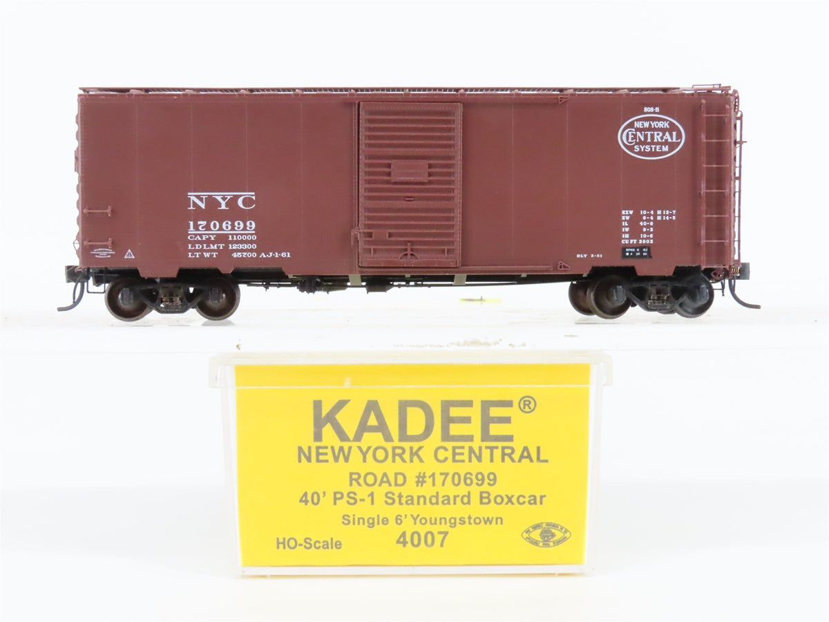 HO Scale Kadee 4007 NYC New York Central 40&#39; Single Door Box Car #170699