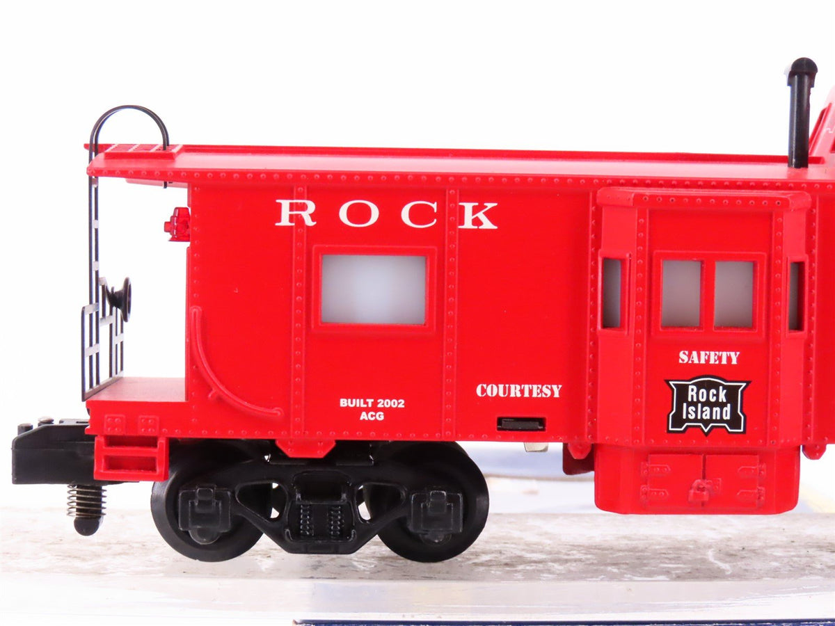 S Scale American Flyer 6-48722 RI Rock Island Lighted Caboose #17778