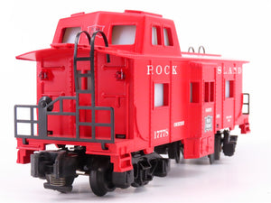 S Scale American Flyer 6-48722 RI Rock Island Lighted Caboose #17778