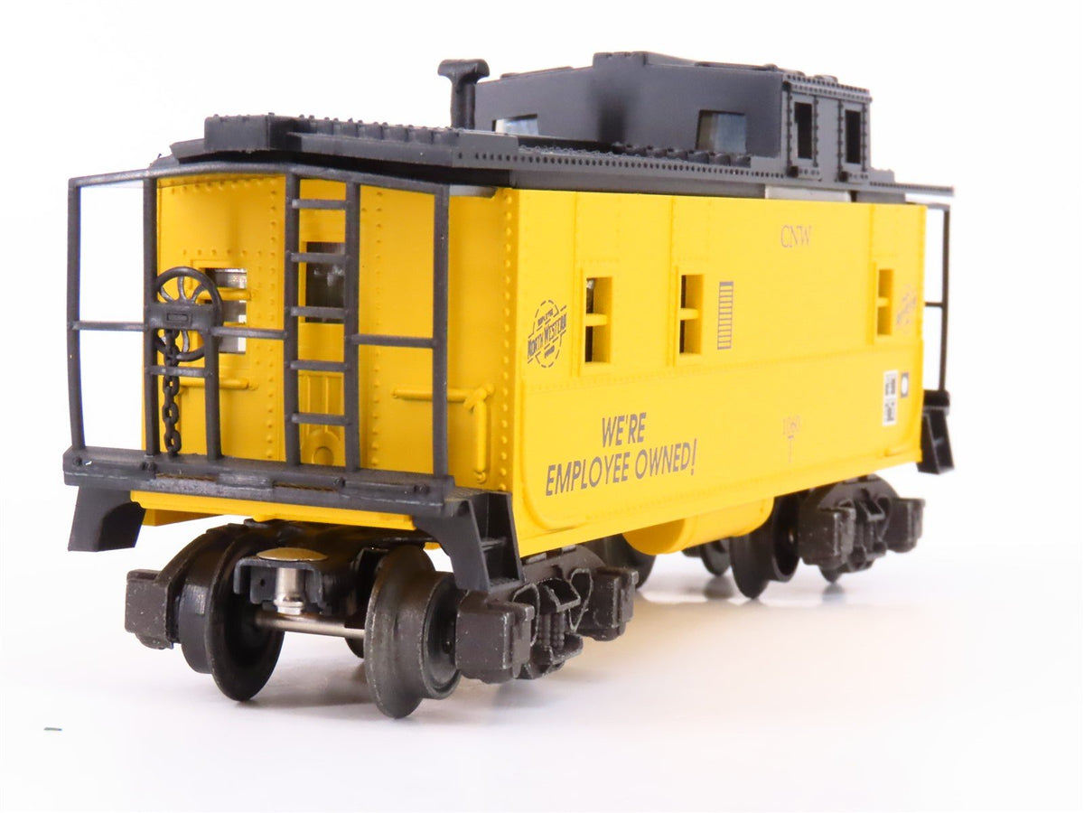 S Scale American Flyer 6-48718 CNW Chicago &amp; Northwestern Lighted Caboose #1060