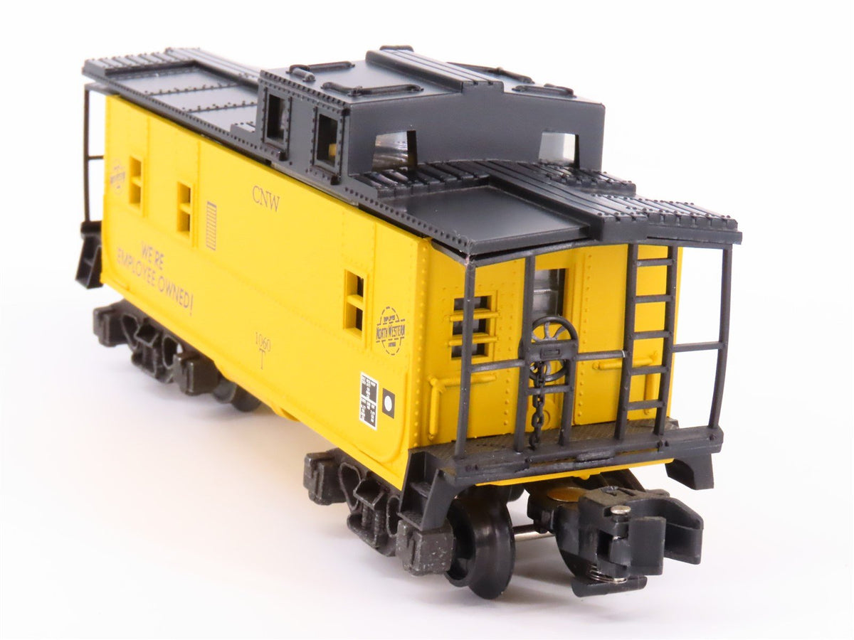 S Scale American Flyer 6-48718 CNW Chicago &amp; Northwestern Lighted Caboose #1060