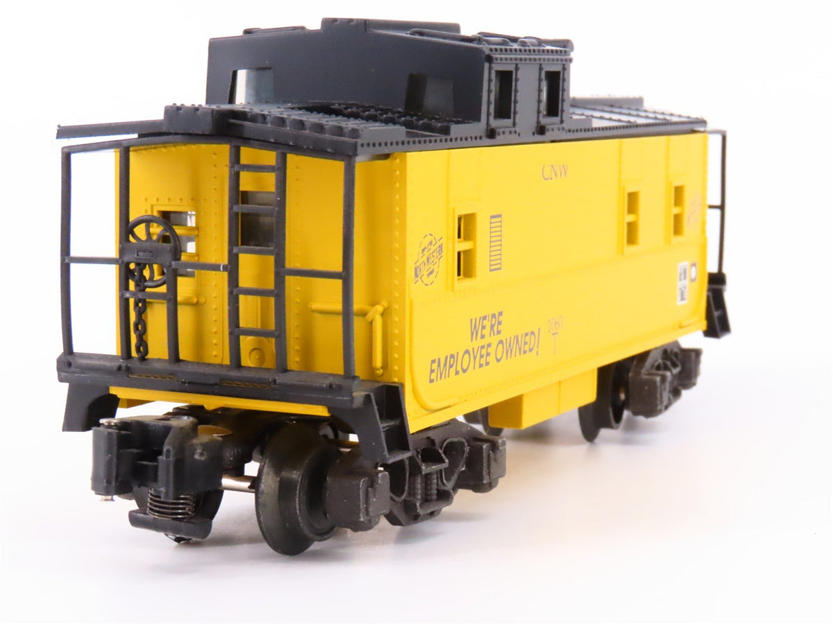 S Scale American Flyer 6-48718 CNW Chicago &amp; Northwestern Lighted Caboose #1060