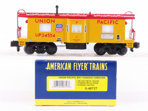 S Scale American Flyer 6-48727 UP Union Pacific Lighted Caboose #24554