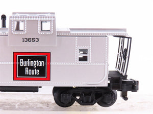 S Scale American Flyer 6-48735 CBQ Burlington Extended Vision Caboose #13653