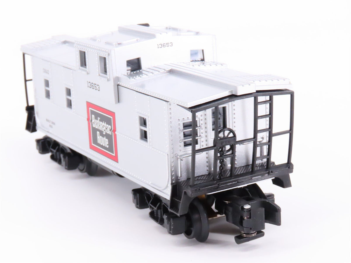 S Scale American Flyer 6-48735 CBQ Burlington Extended Vision Caboose #13653