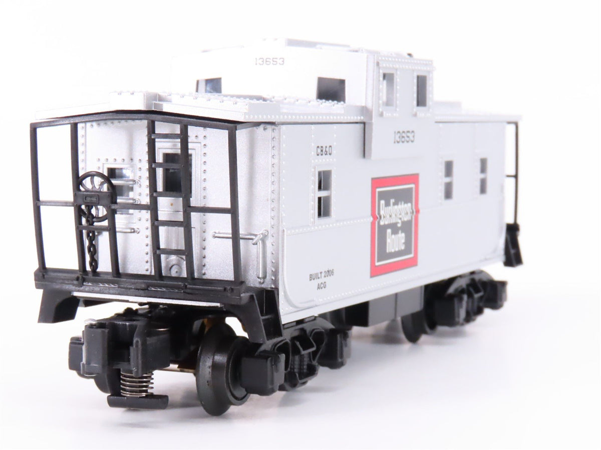 S Scale American Flyer 6-48735 CBQ Burlington Extended Vision Caboose #13653