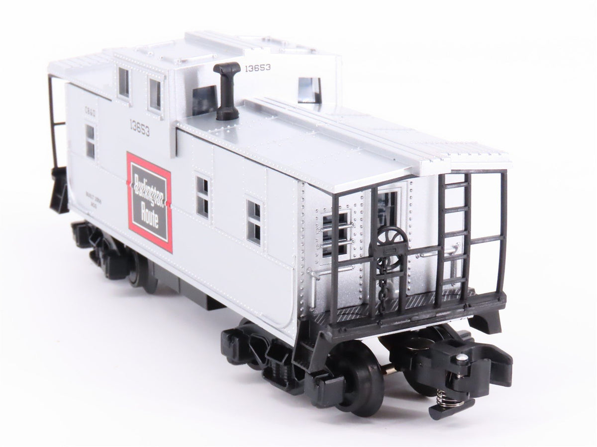 S Scale American Flyer 6-48735 CBQ Burlington Extended Vision Caboose #13653