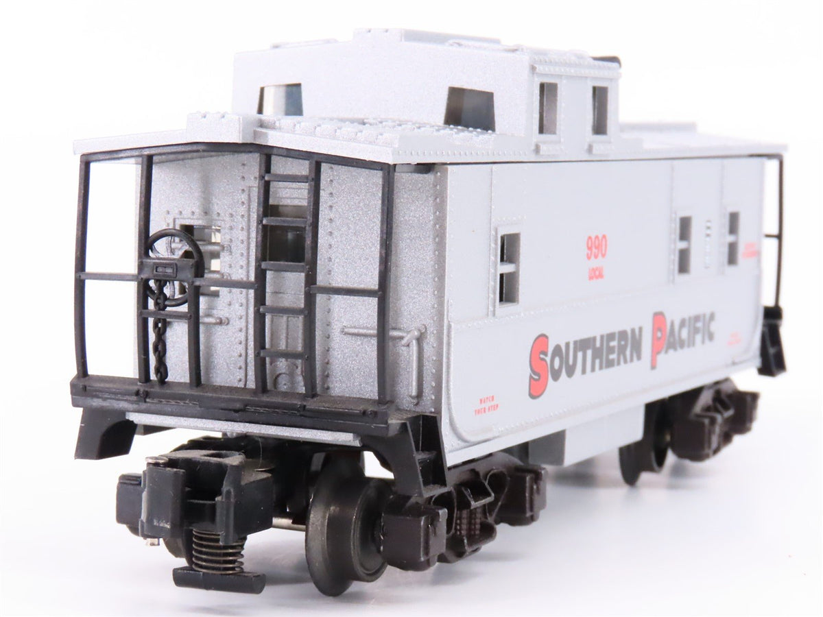 S Scale American Flyer SP Southern Pacific Square Window Lighted Caboose #990