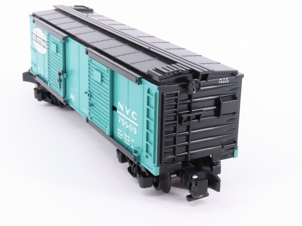 S Scale American Flyer 6-49048 NYC New York Central Operating Boxcar #75509