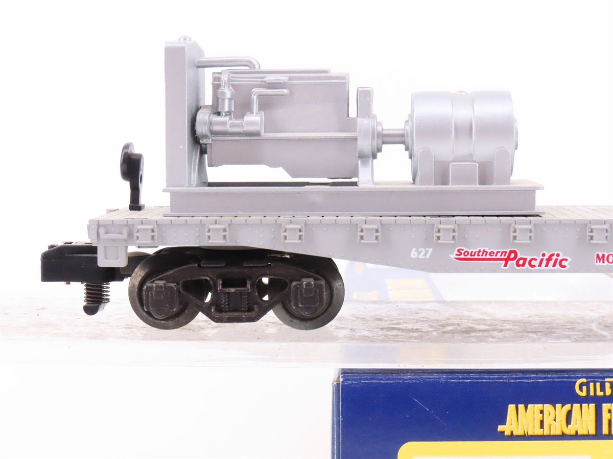 S Scale American Flyer 6-48516 SP Southern Pacific Searchlight Flatcar #627