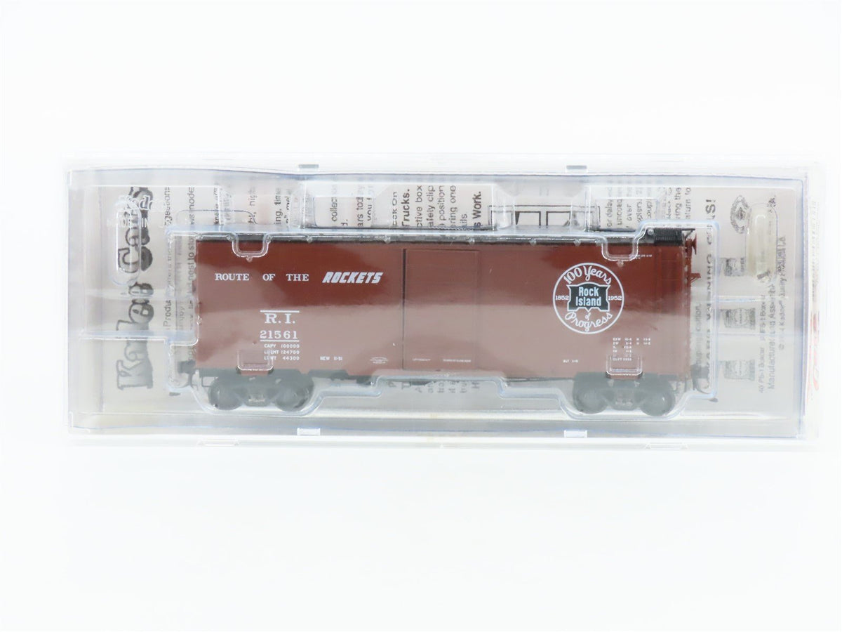 HO Scale Kadee 4063 RI Rock Island 40&#39; Single Door Box Car #21561 - Sealed