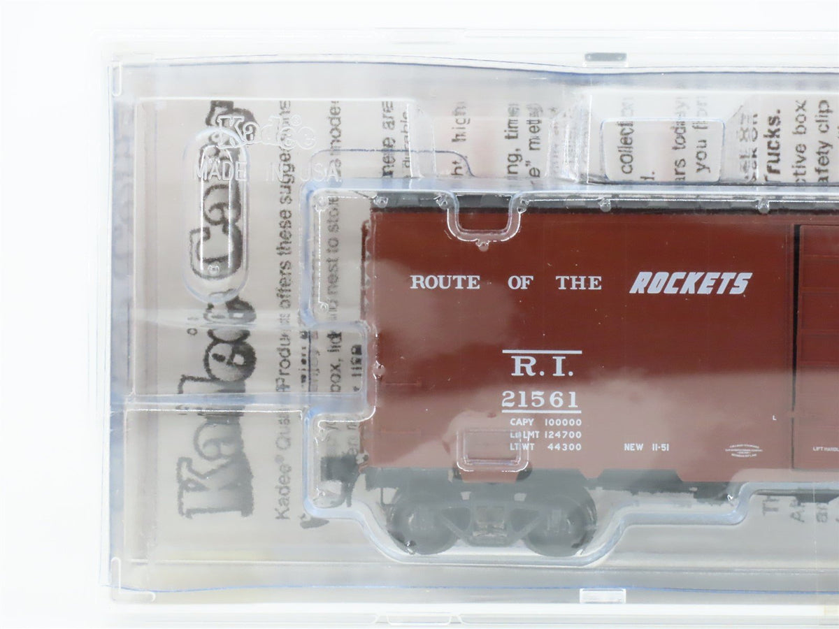 HO Scale Kadee 4063 RI Rock Island 40&#39; Single Door Box Car #21561 - Sealed