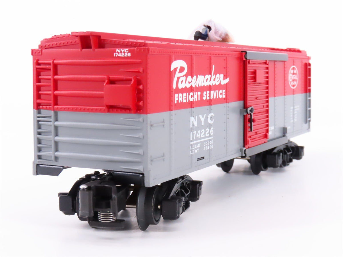 S Scale American Flyer 6-49023 NYC Railway Walking Brakeman Boxcar #174226